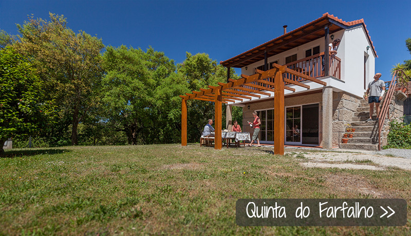 Vakantiehuisje bij Quinta do Farfalho