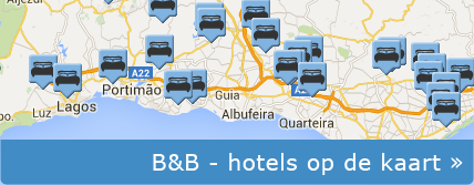 Zoek bed and breakfast Algarve op de kaart
