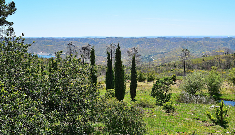 Uitzicht over de Serra de Monchique