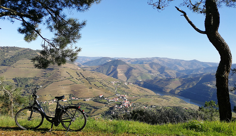Uitzicht over de Douro-vallei