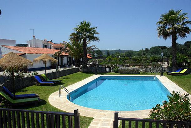 Quinta da Olivia, overzicht van het terrein met zwembad