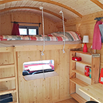 Tweepersoonsbed vintage Ford