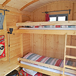 Stapelbed glamping Ford