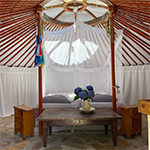 Interieur yurt