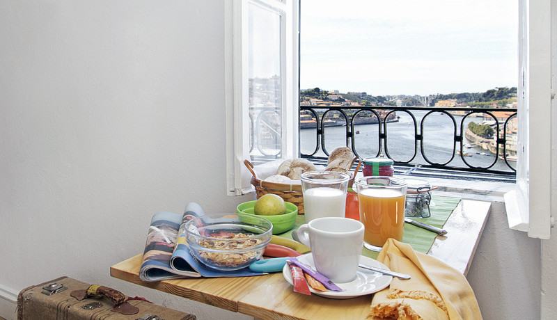 Bed and breakfast in appartement Porto