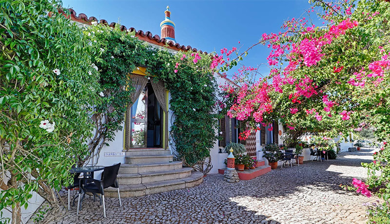 Kleurrijk vakantiehuis in de Algarve