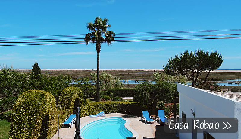 Casa Robalo, vakantiehuis aan zee en de Ria Formosa, Algarve