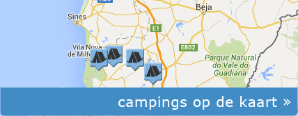 Zoek camping Alentejo op de kaart