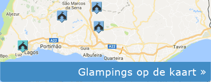 Zoek glamping Algarve op de kaart