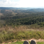 Uitzicht over de serra