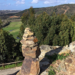 Uitzicht over de vallei