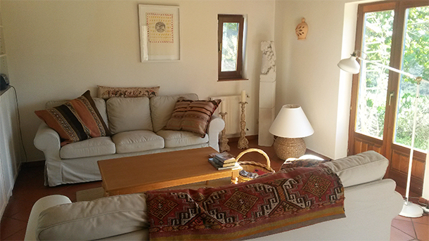 Zitkamer vakantiehuis