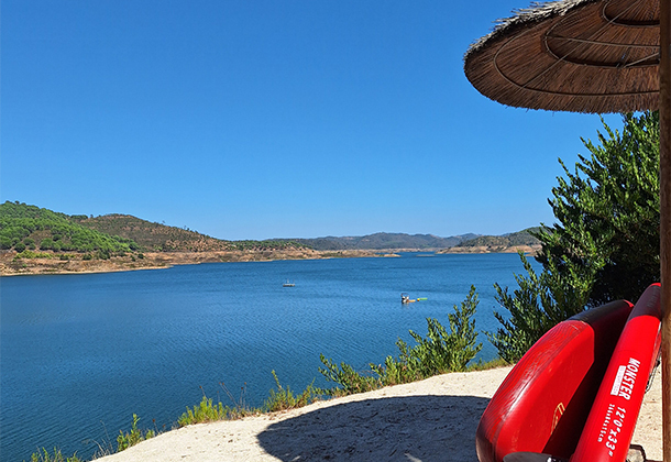 Stuwmeer in de Alentejo