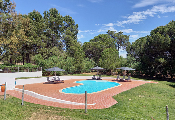 Zwembad bij Quinta da Alentegria