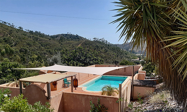 Zwembad Casa Tangerina in de groene vallei