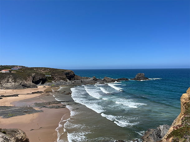 De kustlijn bij Aljezur