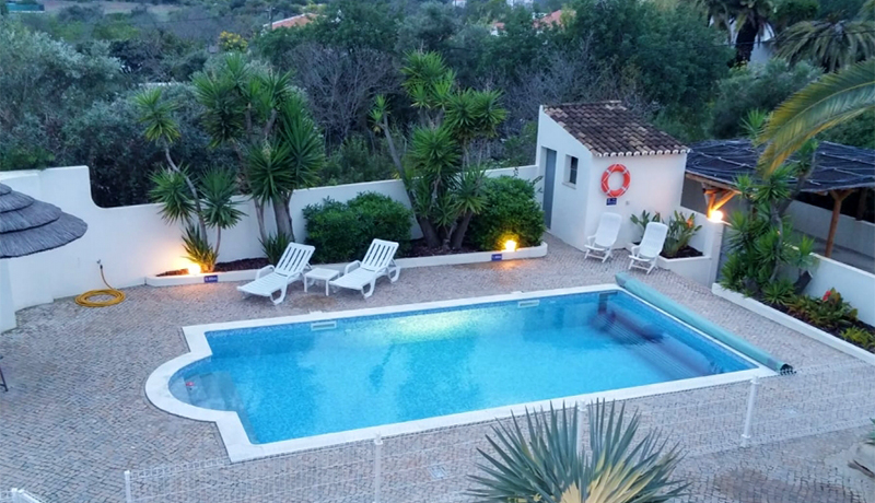 Villa Aljosul in Oost-Algarve, het privé zwembad