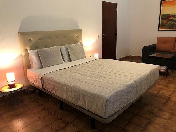 Slaapkamer van het appartement bij Vivenda Marques